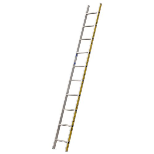 Anlegeleiter Euro-Light  Mod. 201 - Sprossenzahl: 10, Länge: 2,84 m