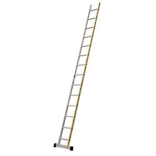 Anlegeleiter Euro-Light  Mod. 201 - Sprossenzahl: 14, Länge: 4,15 m
