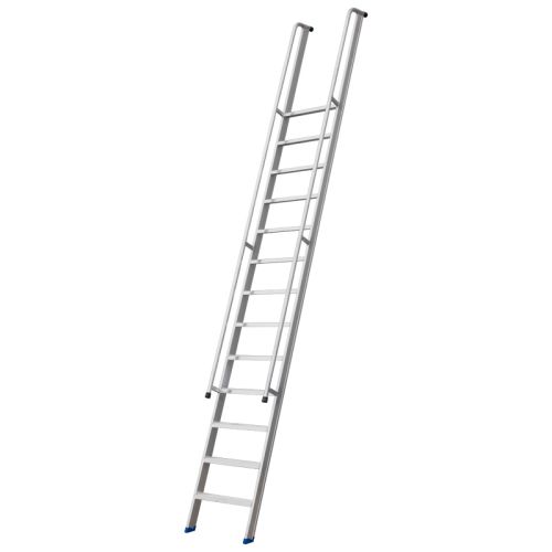 Profi Stufenleiter Mod. 222 mit 2 Handläufen  - Stufenanzahl: 13, Länge: 4,64 m