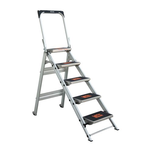 Little Giant mit Sicherheitsbügel - Stufenanzahl: 5, Standhöhe: 112 cm