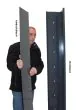 Eckverbinder für Gabionenwand Easy - Ausführung: grün beschichtet, Höhe: 163 cm