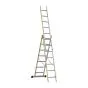 Euro-Light Mehrzweckleiter 3-tlg. Mod. 207 - Sprossenzahl: 3 x 7