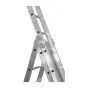 Goldpunkt Mehrzweckleiter 3-tlg. Mod. 300 - Sprossenanzahl: 3 x 10