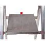 Stehleiter Eurostep Podestleiter PRO Mod. 870 in Alu - Stufenanzahl: 8, Arbeitshöhe: 3,63 m