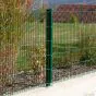 Zaunpfosten Mod. A - Ausführung: grün beschichtet, für Zaunhöhe: 203 cm, Länge: 260 cm, Befestigungspunkte: 11