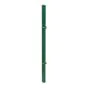 Zaunpfosten Mod. U - Ausführung: grün beschichtet, für Zaunhöhe: 143 cm, Länge: 200 cm, Befestigungspunkte: 3