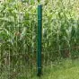 Zaunpfosten Mod. U - Ausführung: verzinkt, für Zaunhöhe: 243 cm, Länge: 300 cm, Befestigungspunkte: 5