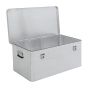 Alu Transportbehälter Mod. BJ - Heimwerkerausführung - Außenmaß LxBxH: 900 x 490 x 380 mm, Rauminhalt: 140 l