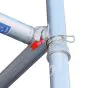 Alu Fahrgerüst Mod. E Standardausführung - Breite: 1,30 m - Gerüstl.: 2,50 m, Arbeitsh.: 14,30 m