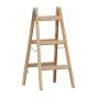 Holzleiter Doppelleiter Mod. HZ - Sprossenanzahl: 2 x 3, Länge: 1,06 m