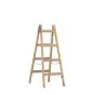 Holzleiter Doppelleiter Mod. HZ - Sprossenanzahl: 2 x 4, Länge: 1,36 m