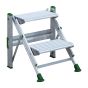 Profiklapptritt EasyStep - Stufenanzahl: 2, Plattformhöhe: 52 cm