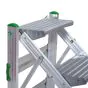 Profiklapptritt EasyStep - Stufenanzahl: 2, Plattformhöhe: 52 cm