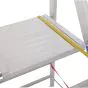 großes Standpodest, 450 x 410 mm, aus starken Aluprofilen