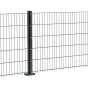 Doppelstabmattenzaun David 6/5/6 mm - Ausführung: anthrazit beschichtet, Höhe: 183 cm, Länge: 251 cm