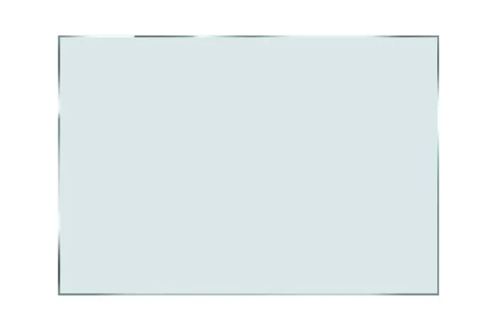 Verbundsicherheitsglas mattweiß - Maße: 1100 x 750 mm, m²: 0,83, Glasstärke: 8,76 mm