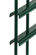 Schmuckzaun Madrid - Farbe: grün, Höhe: 121 cm, Länge: 251 cm