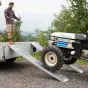 Alu Verladerampe Profi - extra starke Ausführung, Preis per Stück - Länge: 450 cm, Breite außen: 41 cm