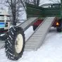 Alu Verladerampe Profi - extra starke Ausführung, Preis per Stück - Länge: 450 cm, Breite außen: 41 cm
