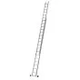Euro-Profi Schiebeleiter 2-tlg. Mod. S302 - Sprossenanzahl: 2 x 17, Länge max.: ca. 8,55 m