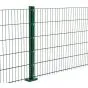 Doppelstabmattenzaun Goliath 8/6/8 mm - Ausführung: grün beschichtet, Höhe: 223 cm, Länge: 251 cm