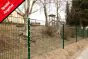 Gartenzaun Set 10 lfm, Farbe: grün, Höhe: 83 cm, Doppelstabmatten 6/5/6 Aktion