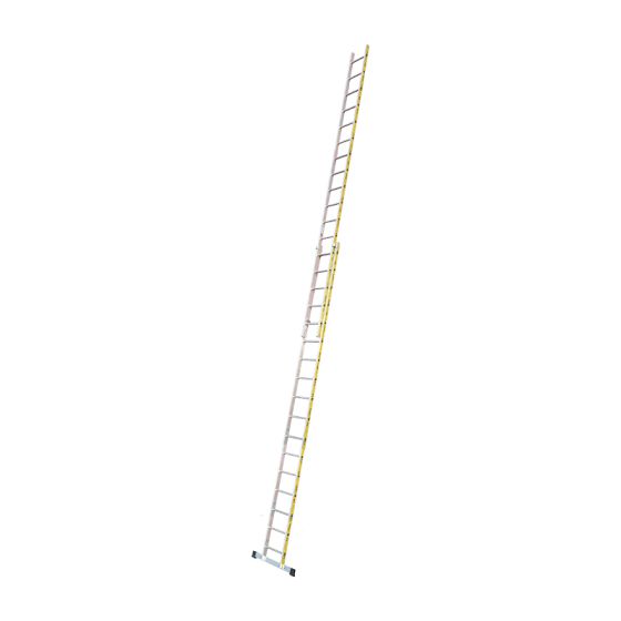Euro-Light Schiebeleiter 2-tlg. Mod. 202 ABVERKAUF - Sprossenzahl: 2 x 17, Länge max.: ca.  7,95 m