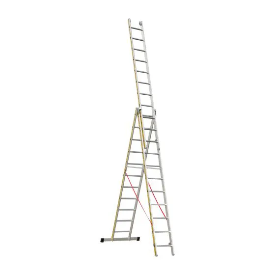 Euro-Light Mehrzweckleiter 3-tlg. Mod. 207 - Sprossenzahl: 3 x 11