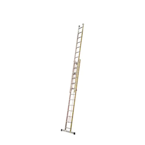 Euro-Light Seilzugleiter 2-tlg. Mod. S212 ABVERKAUF - Sprossenanzahl: 2 x 13, Länge max.: ca. 6,60 m