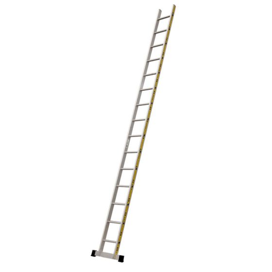 Anlegeleiter Euro-Light  Mod. 201 - Sprossenzahl: 15, Länge: 4,35 m