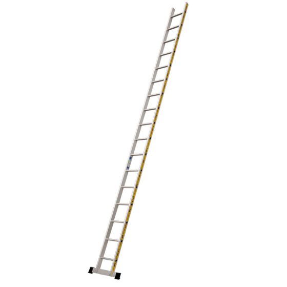 Anlegeleiter Euro-Light  Mod. 201 - Sprossenzahl: 17, Länge: 4,90 m