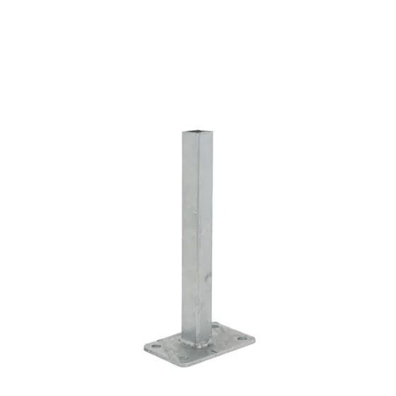 Fußplatte - Führungshülse: 35 cm für Mod. P & A