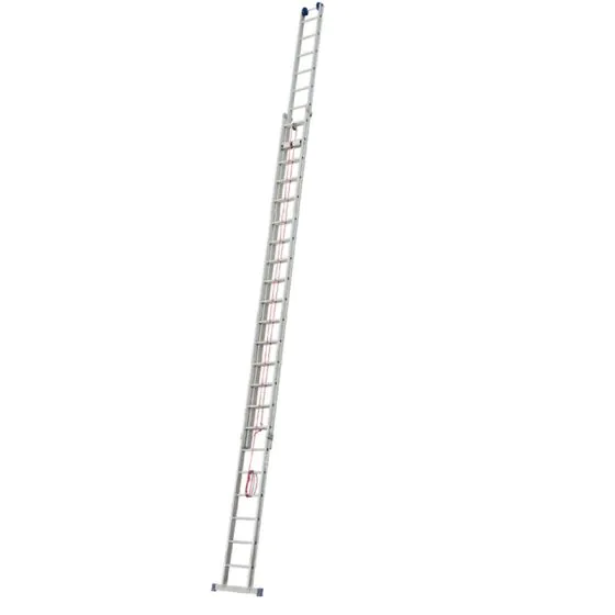 Goldpunkt Seilzugleiter Mod. 700 - Sprossenanzahl: 2 x 22, Arbeitshöhe max: ca. 12,01 m
