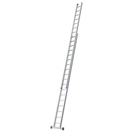 Euro-Profi Schiebeleiter 2-tlg. Mod. S302 - Sprossenanzahl: 2 x 18, Länge max.: ca. 9,40 m