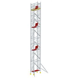 Alu Fahrgerüst Mod. D Standardausführung - Breite: 0,70 m - Gerüstl.: 3,05 m, Arbeitsh.: 14,30 m