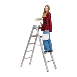 Alu-Sprossen Stehleiter für Maler Mod. M