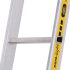 Euro-Light Schiebeleiter 2-tlg. Mod. 202 ABVERKAUF - Sprossenzahl: 2 x 17, Länge max.: ca.  7,95 m
