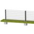 Easy Pfosten für Gabionenwand - Höhe: 164,5 cm