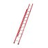 Schiebeleiter Fiberglas Mod. 4322 - Sprossenanzahl: 2 x 10, Länge max.: 521 cm