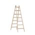 Holzleiter Doppelleiter Mod. HZ - Sprossenanzahl: 2 x 7, Länge: 2,26 m